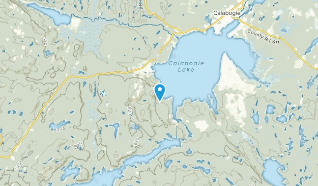 Barrett Chute, Ontario Map
