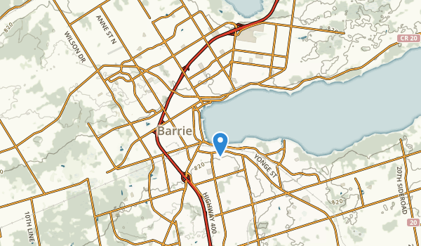 Barrie, Ontario Map