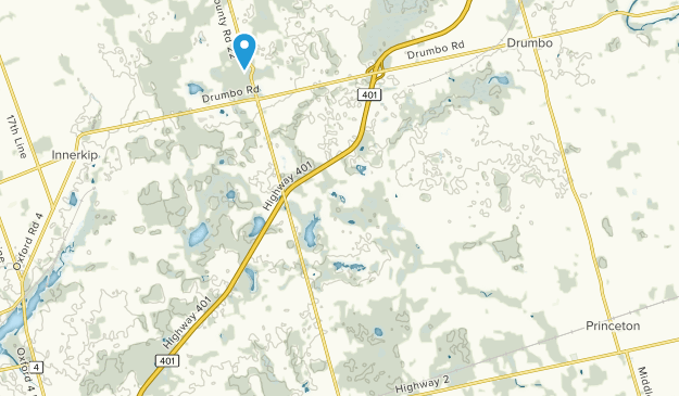 Blandford-Blenheim, Ontario Map