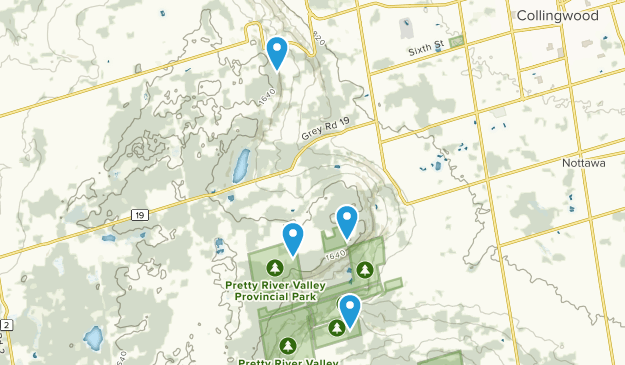 Blue Mountains, Ontario Map