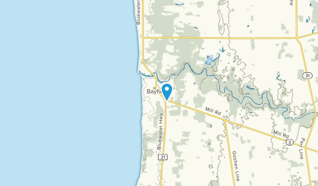 Bluewater, Ontario Map