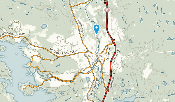 Bracebridge, Ontario Map