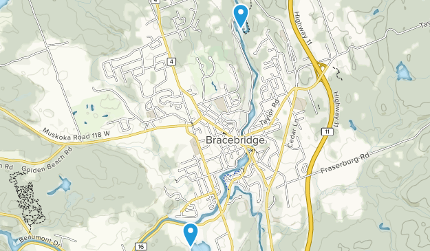 Bracebridge, Ontario Map
