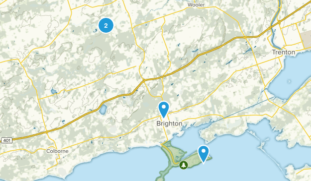 Brighton, Ontario Map
