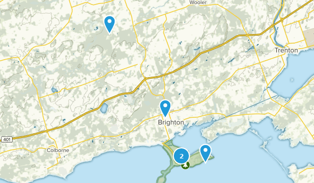 Brighton, Ontario Map