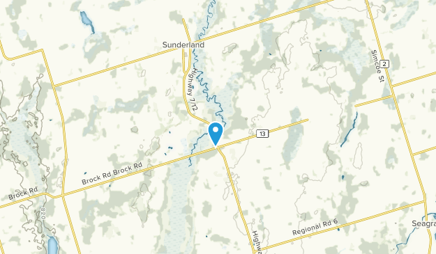 Brock, Ontario Map