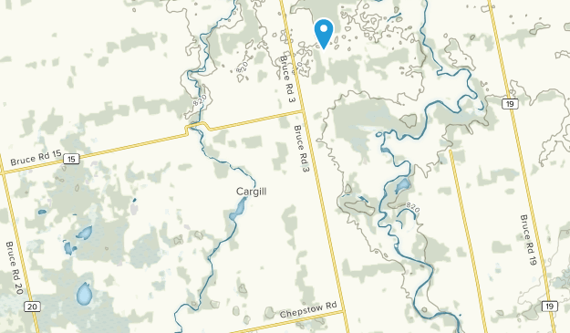 Brockton, Ontario Map