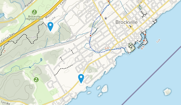 Brockville, Ontario Map