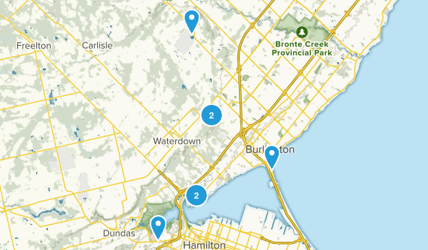 Burlington, Ontario Map