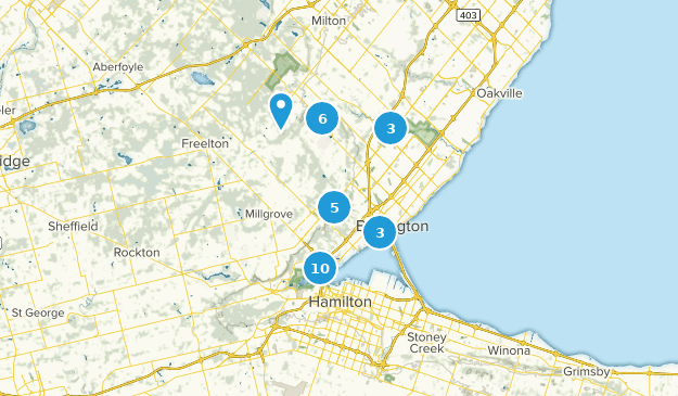 Burlington, Ontario Map