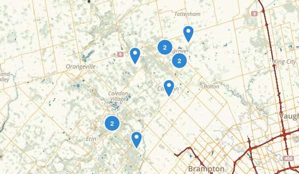 Caledon, Ontario Map