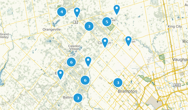 Caledon, Ontario Map