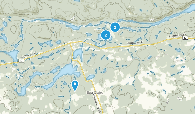 Calvin, Ontario Map