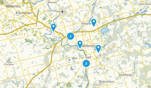 Cambridge, Ontario Map