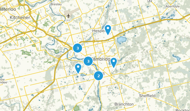 Cambridge, Ontario Map