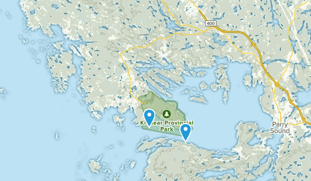 Carling, Ontario Map