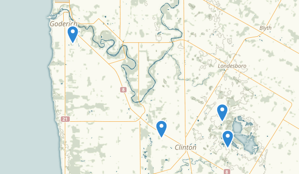 Central Huron, Ontario Map
