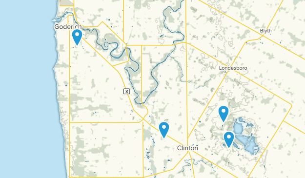 Central Huron, Ontario Map