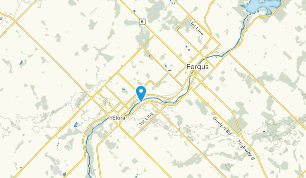 Centre Wellington, Ontario Map