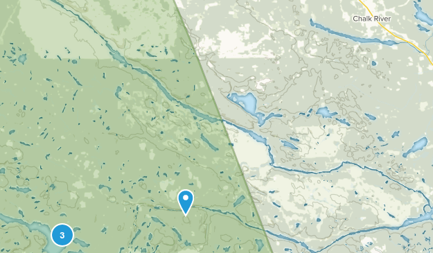 Chalk River, Ontario Map