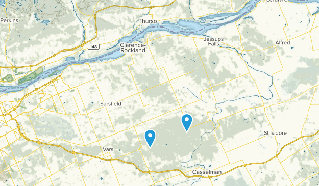 Clarence-Rockland, Ontario Map