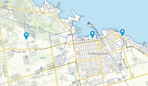 Collingwood, Ontario Map