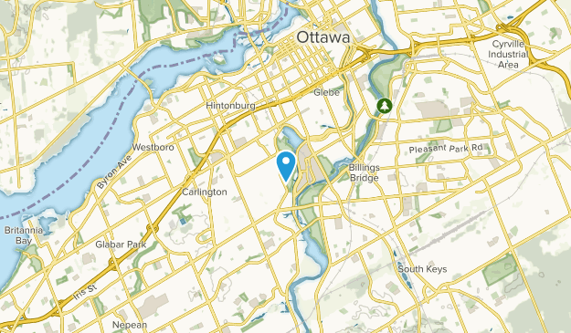 Courtland Park, Ontario Map
