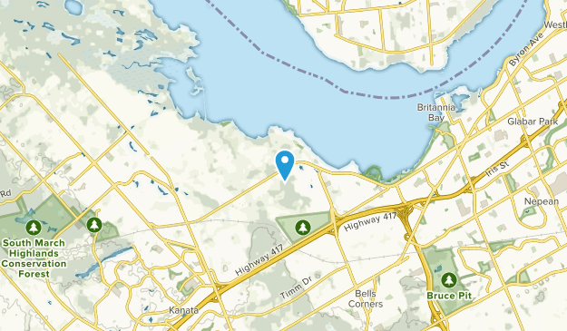 Crystal Bay, Ontario Map