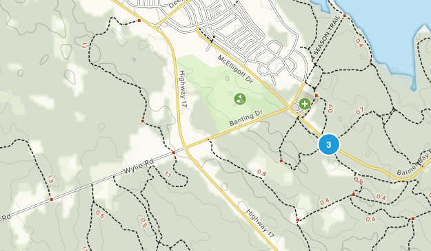 Deep River, Ontario Map