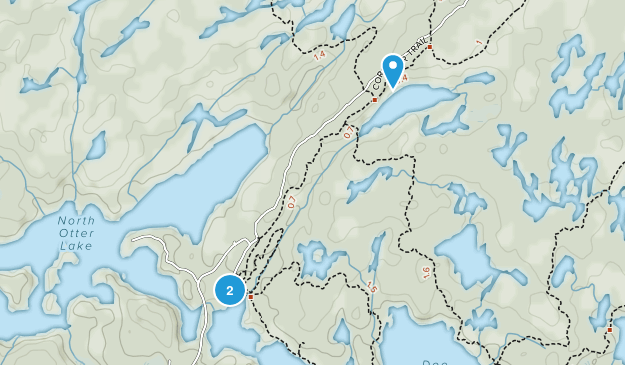 Desert Lake, Ontario Map