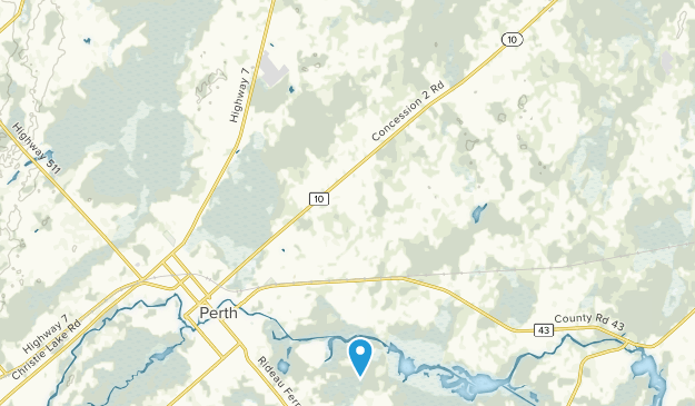 Drummond/North Elmsley, Ontario Map