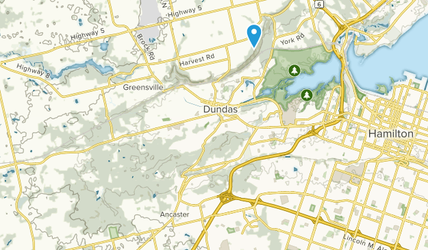 Dundas, Ontario Map