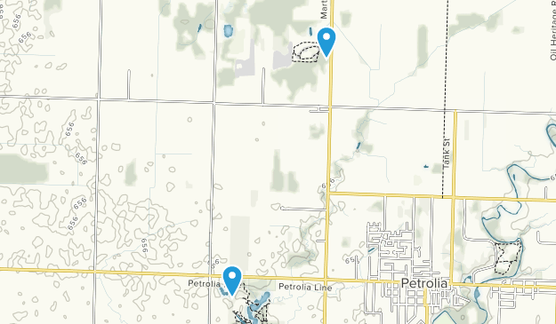 Enniskillen, Ontario Map