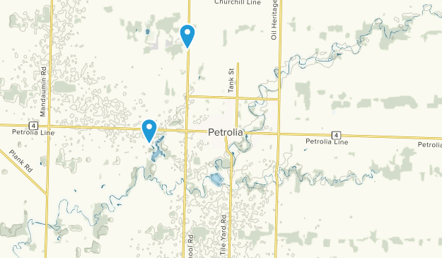 Enniskillen, Ontario Map
