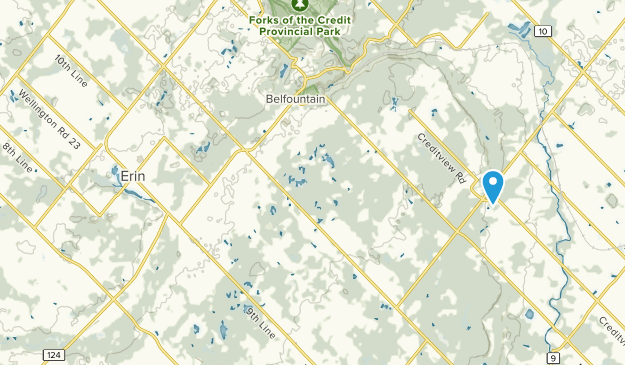 Erin, Ontario Map
