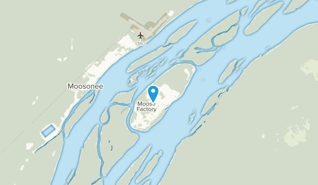 Factory Island 1, Ontario Map