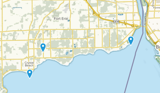 Fort Érié, Ontario Map
