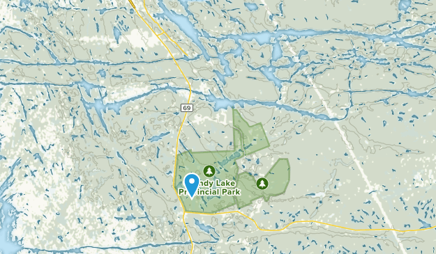 French River 13, Ontario Map