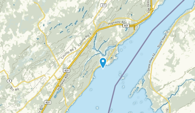 Front of Yonge, Ontario Map