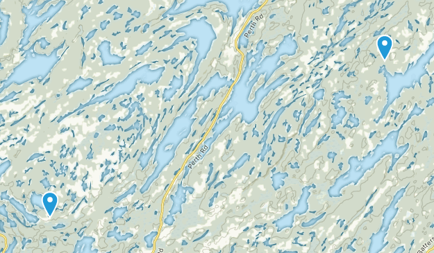 Frontenac, Ontario Map