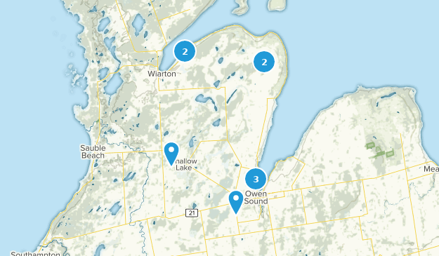 Georgian Bluffs, Ontario Map