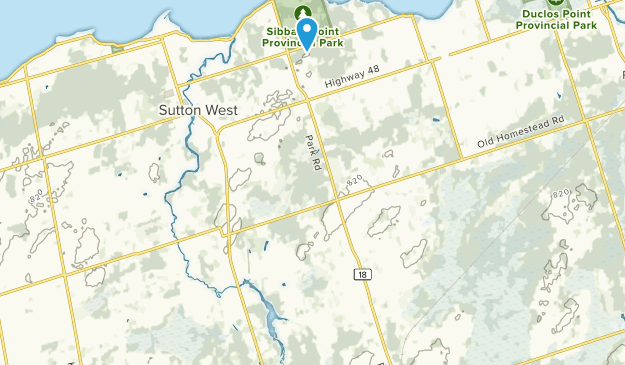 Georgina, Ontario Map