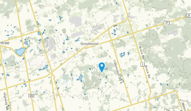Goodwood, Ontario Map