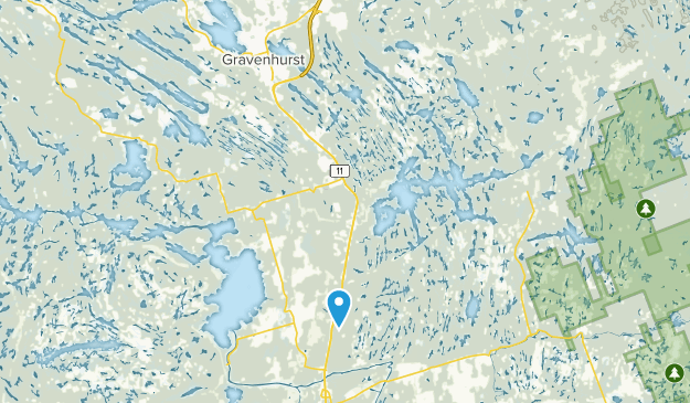 Gravenhurst, Ontario Map
