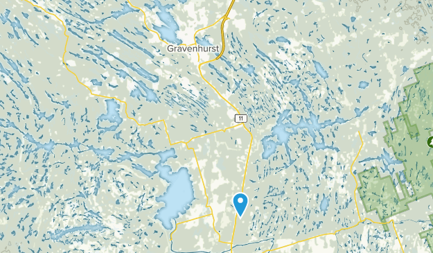 Gravenhurst, Ontario Map