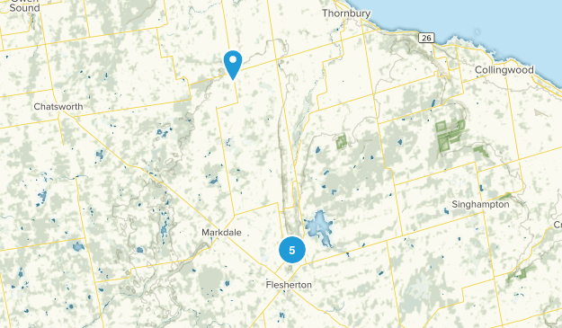 Grey Highlands, Ontario Map