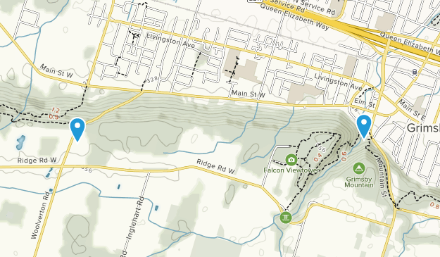Grimsby, Ontario Map
