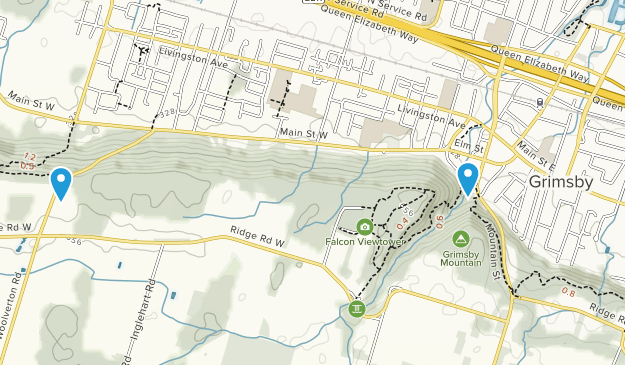 Grimsby, Ontario Map