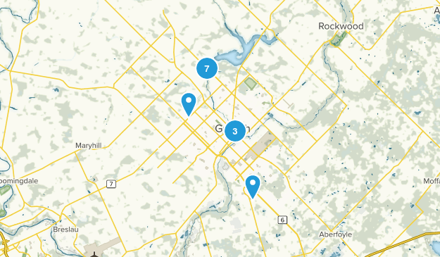 Guelph, Ontario Map