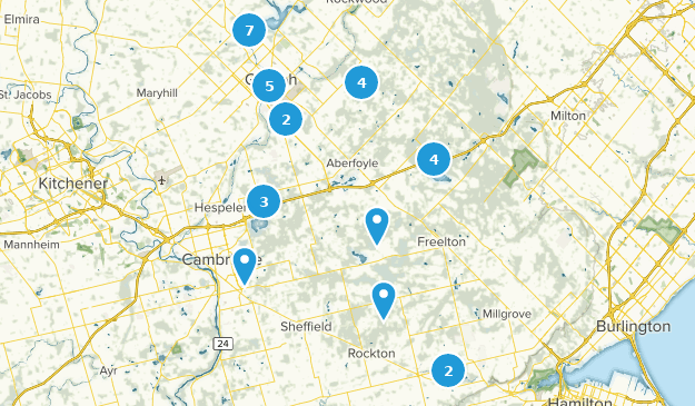 Guelph, Ontario Map